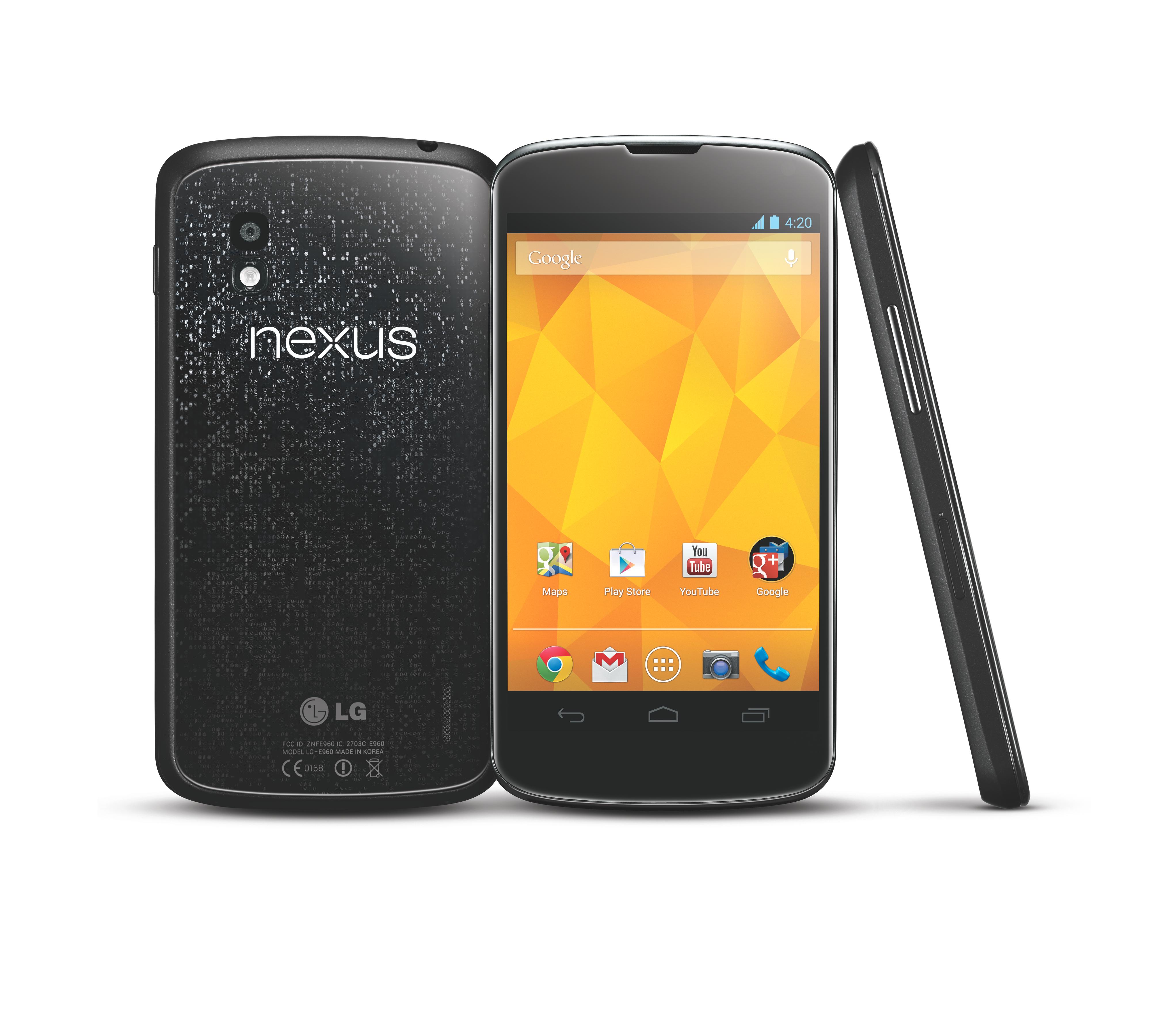Nexus 4 er Googles nye referansetelefon for Android 4.2.
