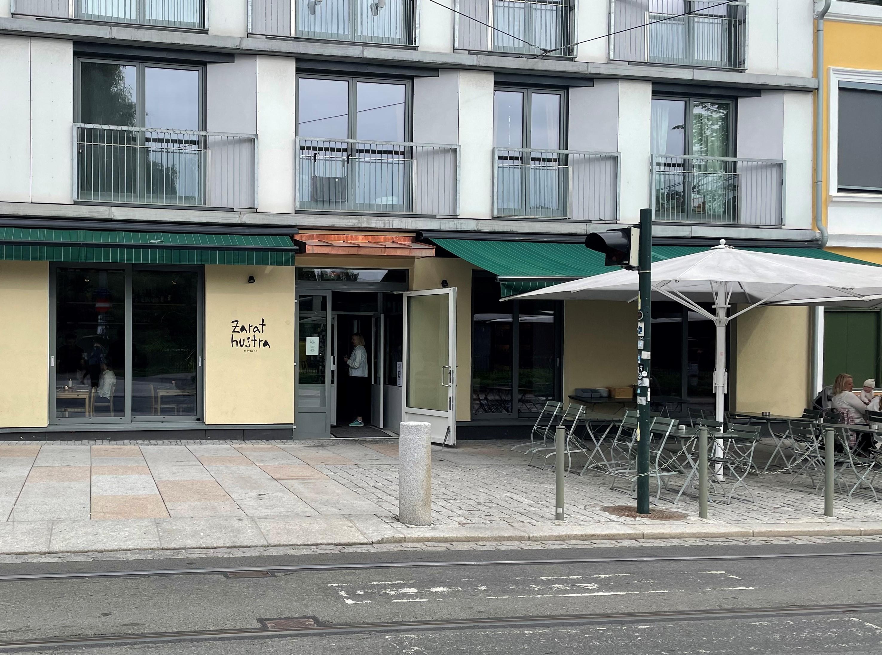 I KRYSSET: Helt nederst i Thorvald Meyers gate ligger den nyåpnede restauranten.