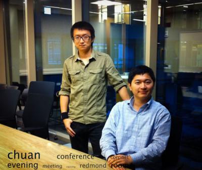 Chuan Qin (venstre) og Xuan Bao, (høyre). Foto: Qin, Bao