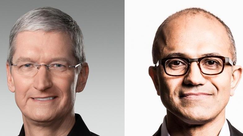 Apple-sjef danker ut Microsoft-sjef