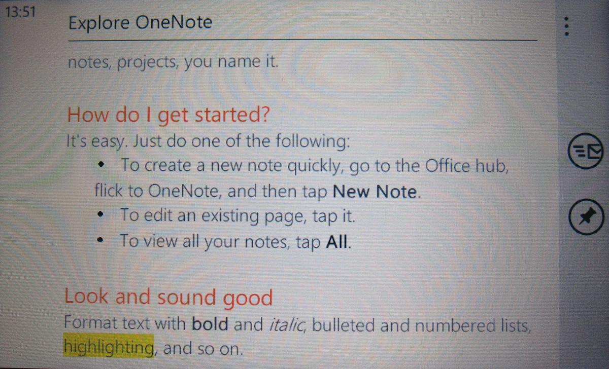Onenote er et av de beste notatprogrammene.