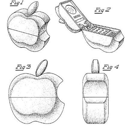 Slik så Apple for seg at mobiltelefonen deres skulle se ut.