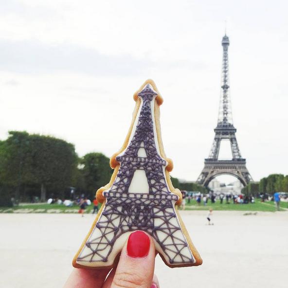 PARIS: Eiffeltårnet. Foto: @vickiee_yo/Instagram