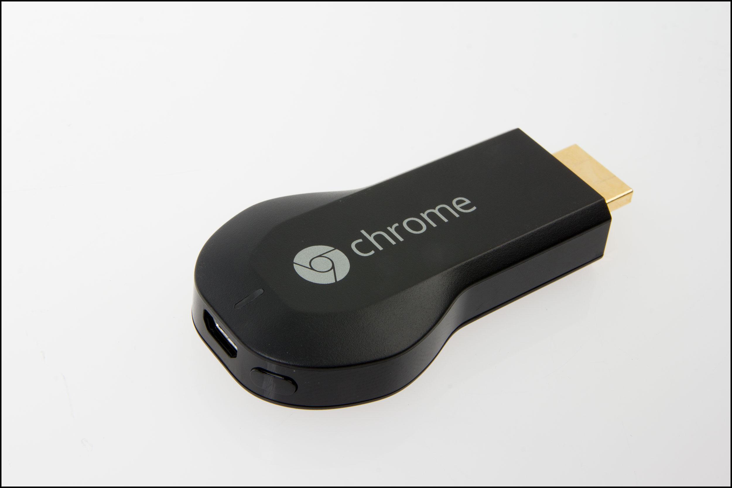 Google Chromecast er et alternativ om TV-en din ikke har DLNA eller WiFi Direct.Foto: Jørgen Elton Nilsen, Hardware.no