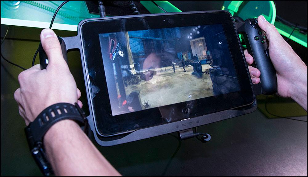 Slik så Razer Edge Pro ut da vi testet det i 2012. Bilde: Niklas Plikk, Tek.no