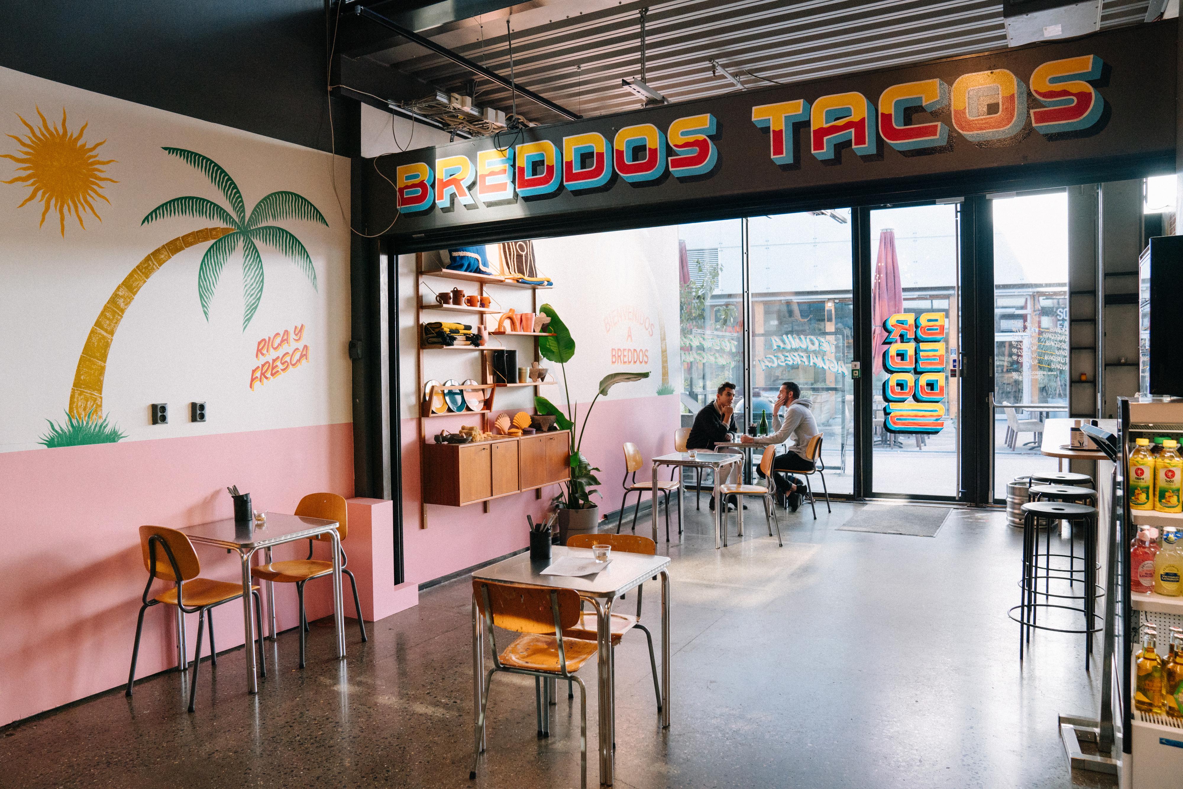 NYÅPNET: Breddos Tacos har nylig åpnet i Mathallen på Vulkan i Oslo.