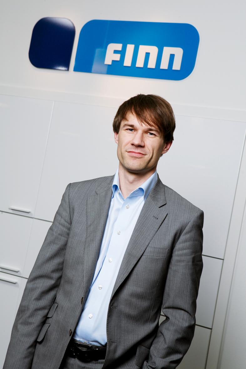 Christian Prinzell Halvorsen, administrerende direktør i Finn.no.Foto: Finn / Caroline Roka