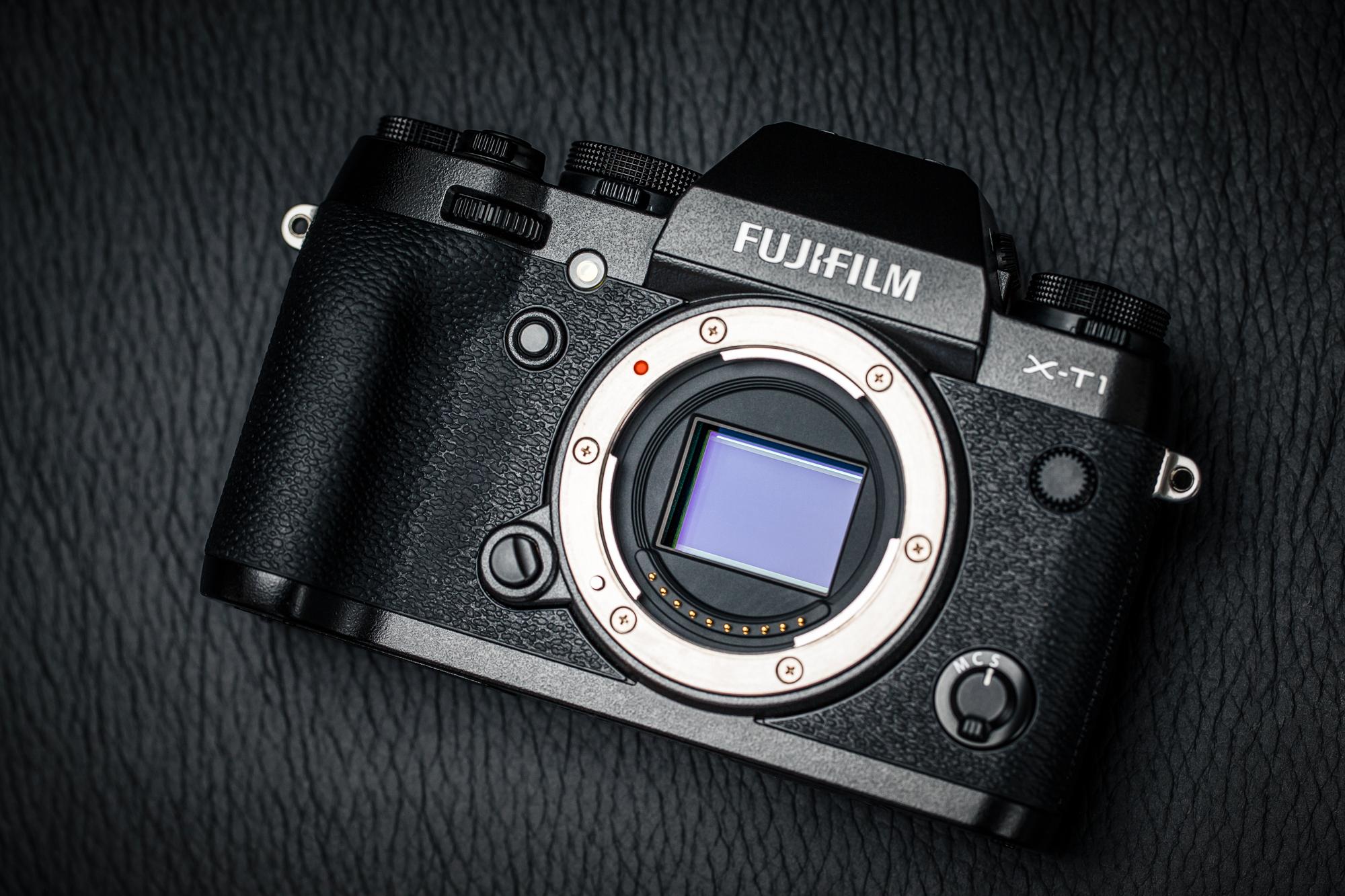 Fujifilm X-T1s X-Trans CMOS II. (Foto: Johannes Granseth)