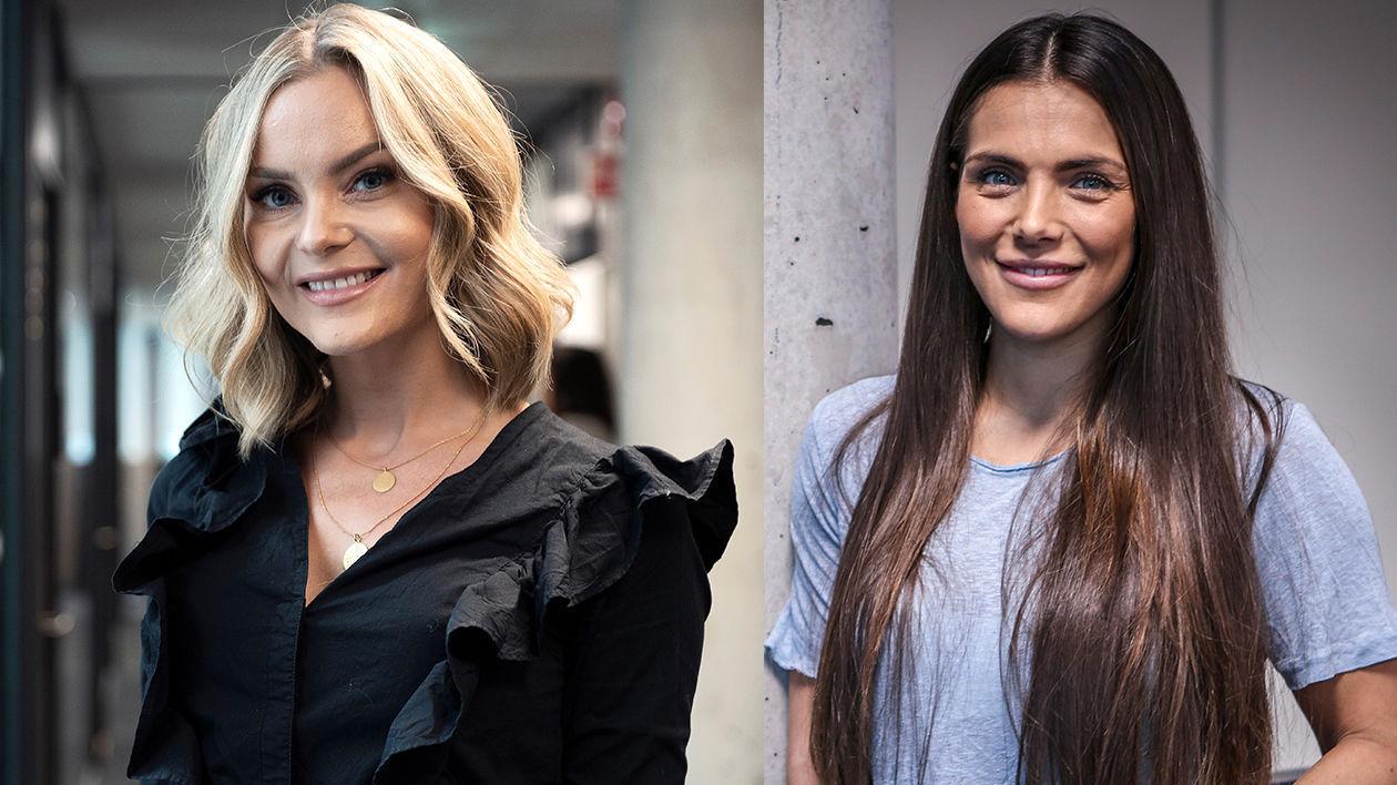 PÅ TOPP: Både Caroline Berg Eriksen og Jørgine Vasstrand hadde intektshopp i 2018. Foto: Hanna Kristin Hjardar, VG/Anniken Aronsen, VG.