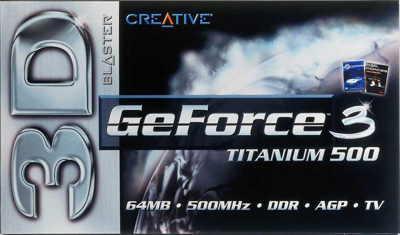GeForce 3 Ti500 leverte den beste ytelsen man kunne få – hvis man hadde råd til det.
