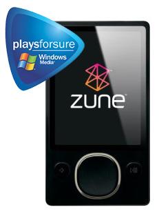 Zune Player støttet også PlaysForSure-sertifiseringen, men sa like bastant nei når låtene fra MSN Music Store banket på døra.Foto: Microsoft