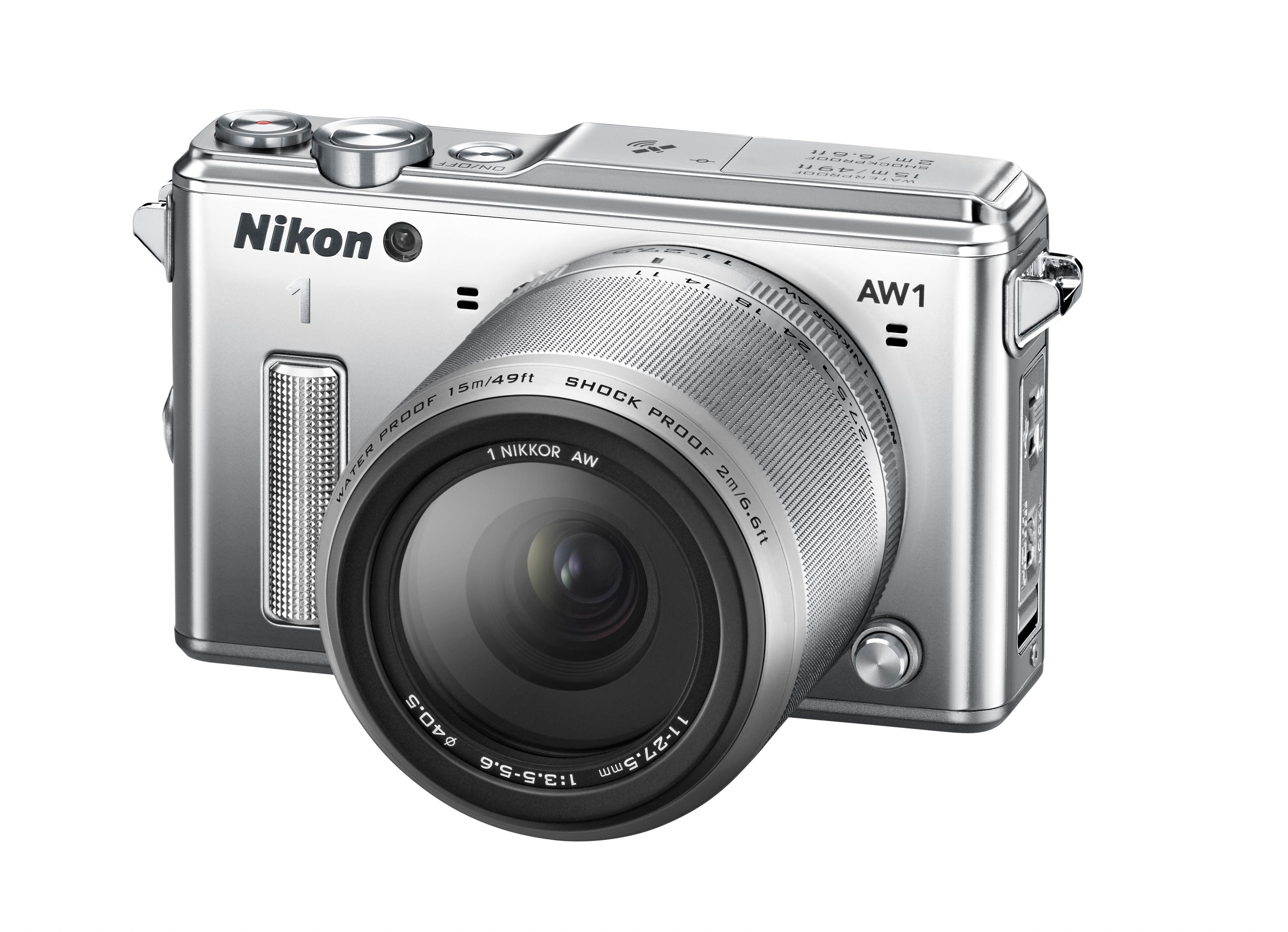 Nikon 1 AW1 tåler mer juling enn de fleste. Foto: Nikon