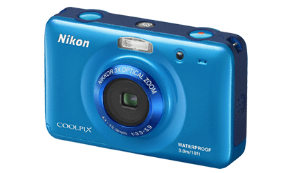 Nikon Coolpix S30 er det eneste kameraet på markedet som er spesielt tiltenkt barn.Foto: Nikon