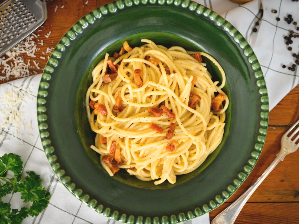 Pasta carbonara – på äkta italienska vis.