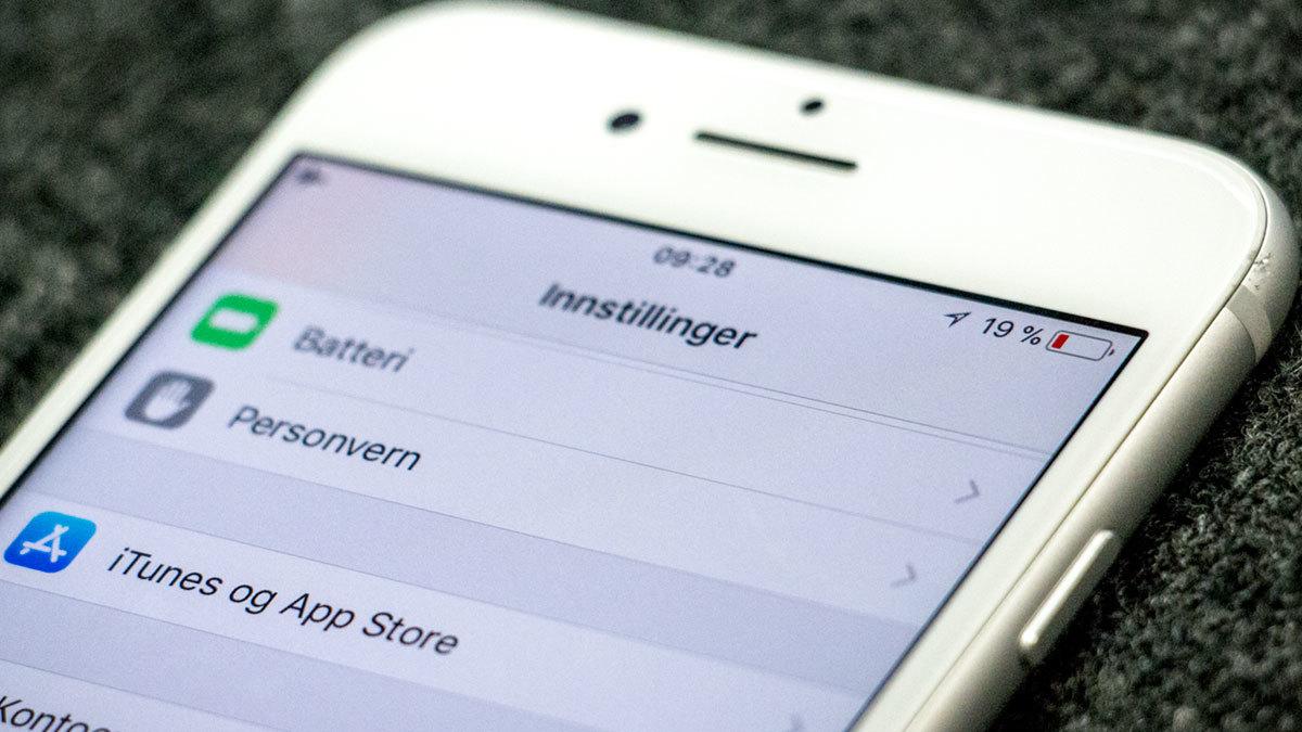 Apple bekrefter: Snart kan du slå av funksjonen som gir iPhonen din dårligere ytelse