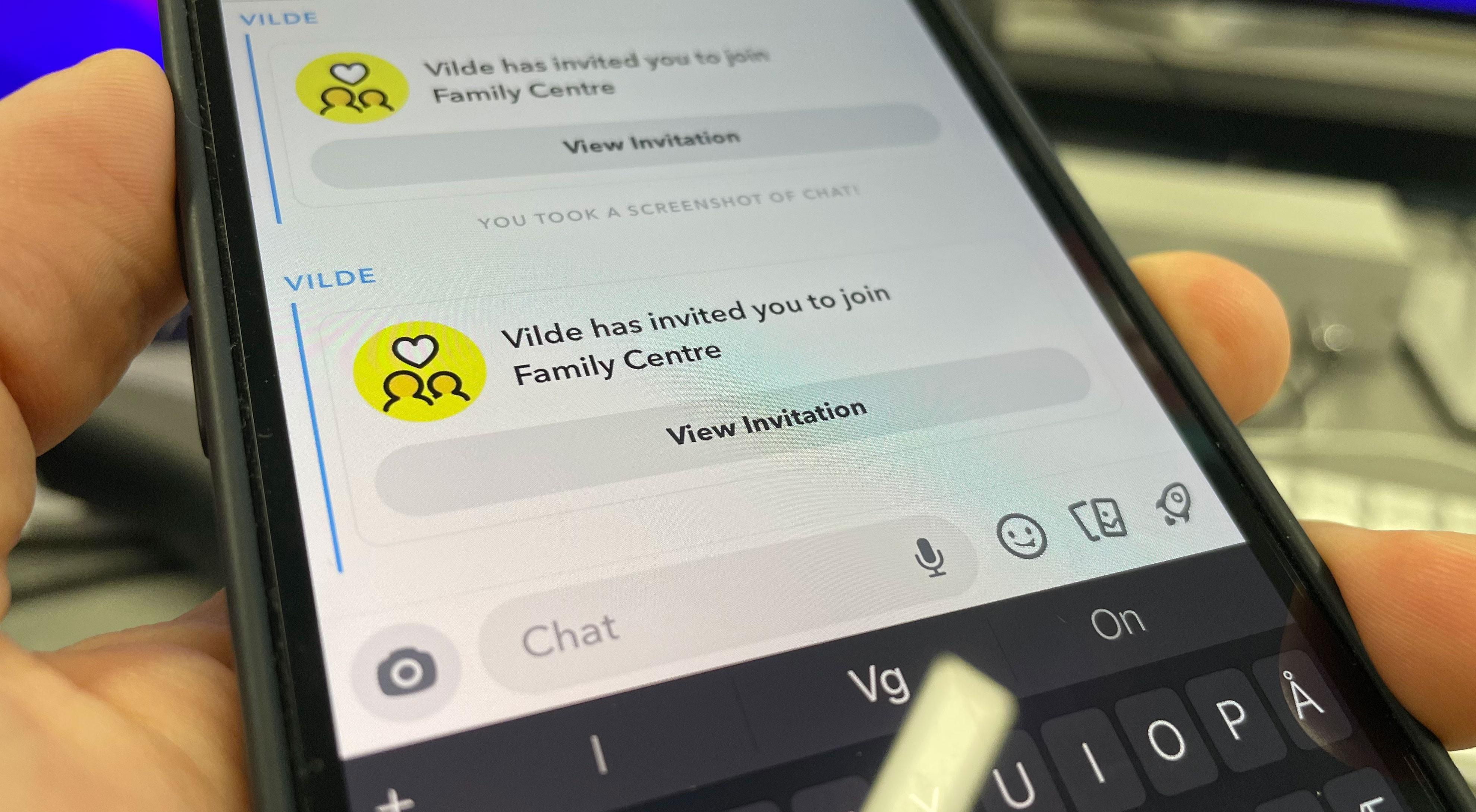 Slik funker den nye familiefunksjonen i Snapchat