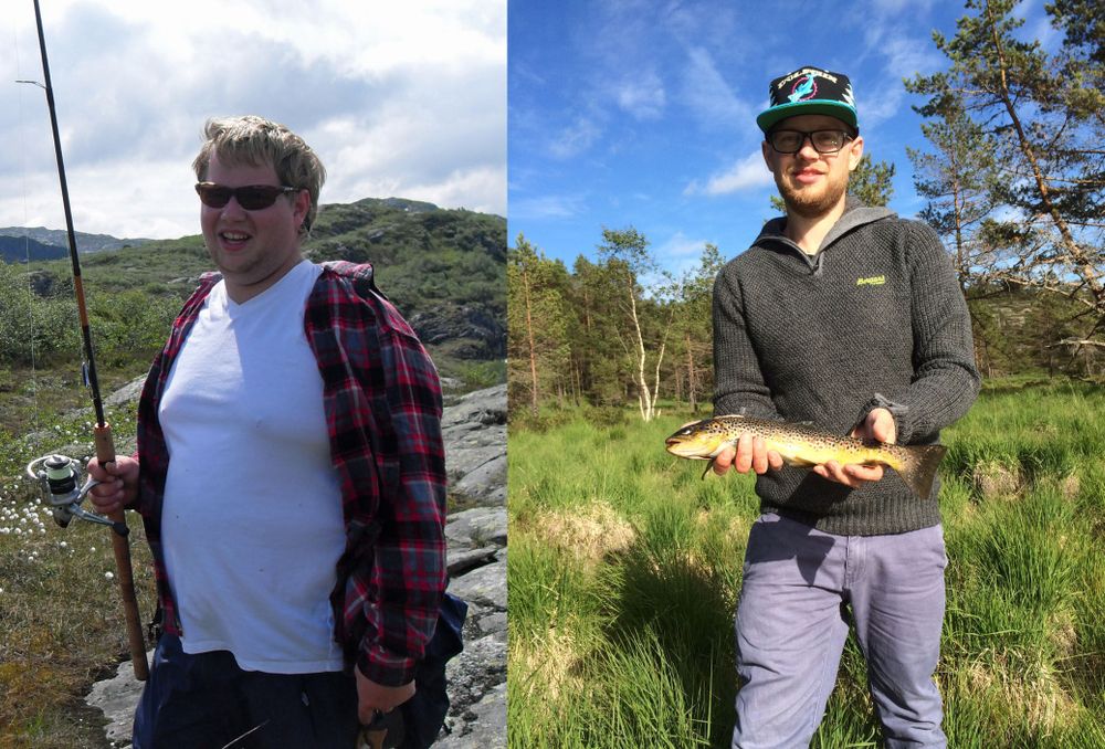 MISTET VOMMEN: Christer Nygård satte seg raskt et mål om å komme seg under den anbefalte midjemålsgrensen og nådde matchvekten på 75 kilo etter et år. Før veide han 112 kilo.