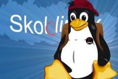 Den kjente Linux-maskotten i skoletid