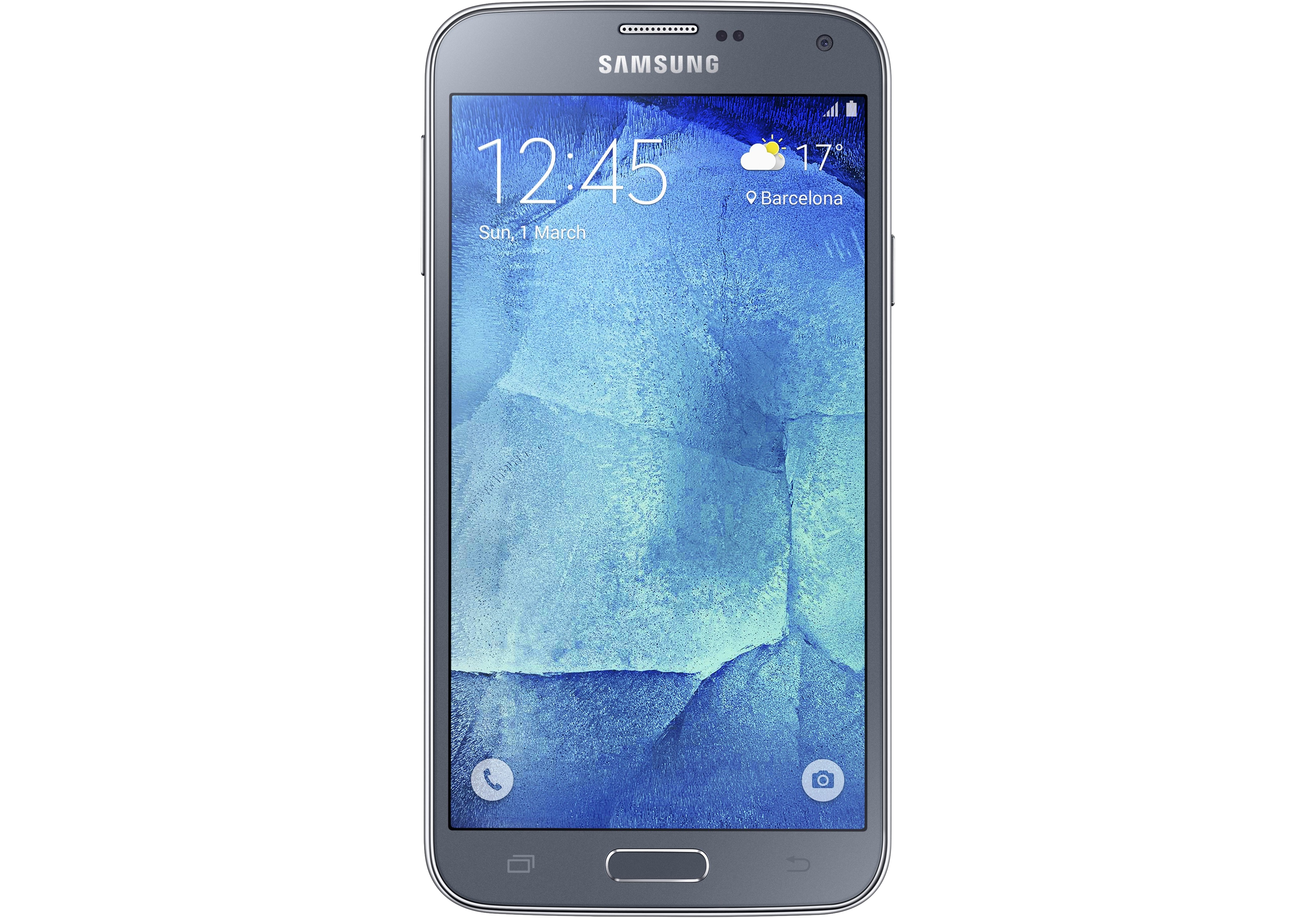 Galaxy S5 Neo er en oppfrisket utgave av fjorårets toppmodell fra Samsung. Foto: Samsung
