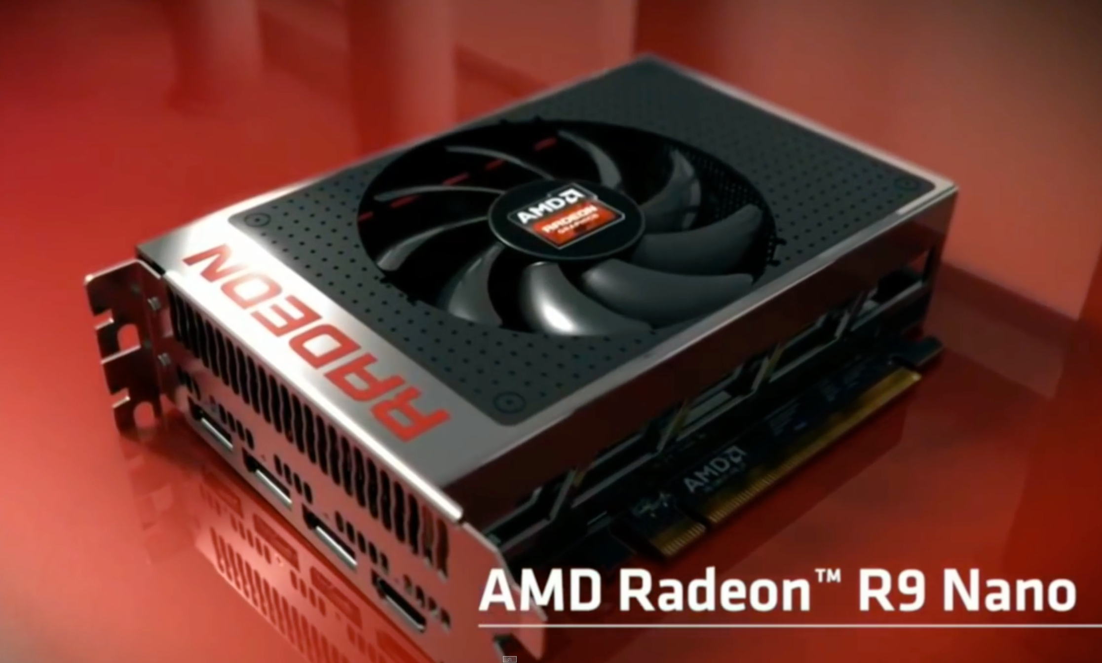 Radeon Nano er kun 15 centimeter langt men sprekere enn Radeon R9 290X, forteller AMD.