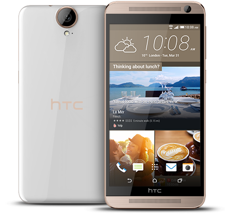 Slik skal nye HTC One E9+ se ut. Foto: HTC