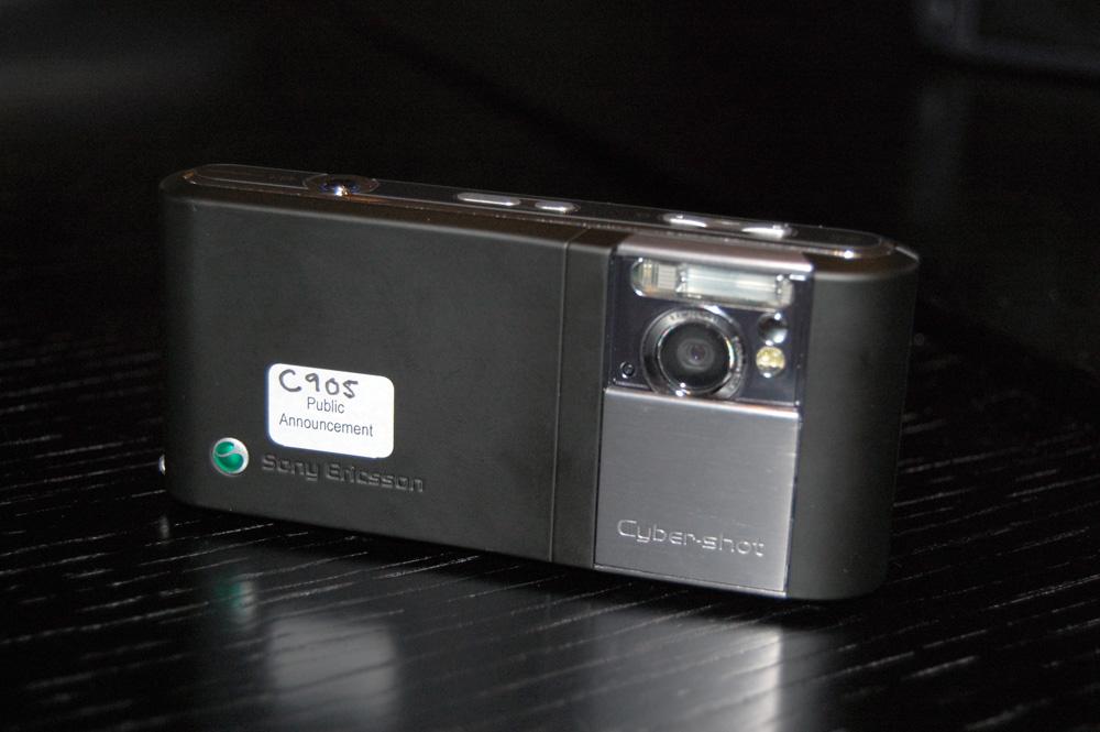 Det er kameraet som er hovedattraksjonen i C905.