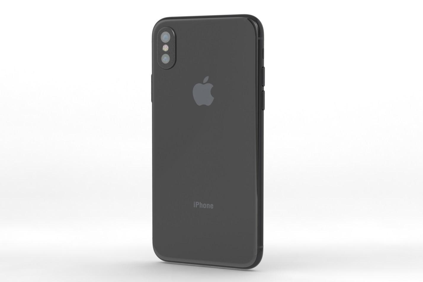 Baksiden på iPhone 8, ifølge CAD-tegningene Forbes har fått tak i.
