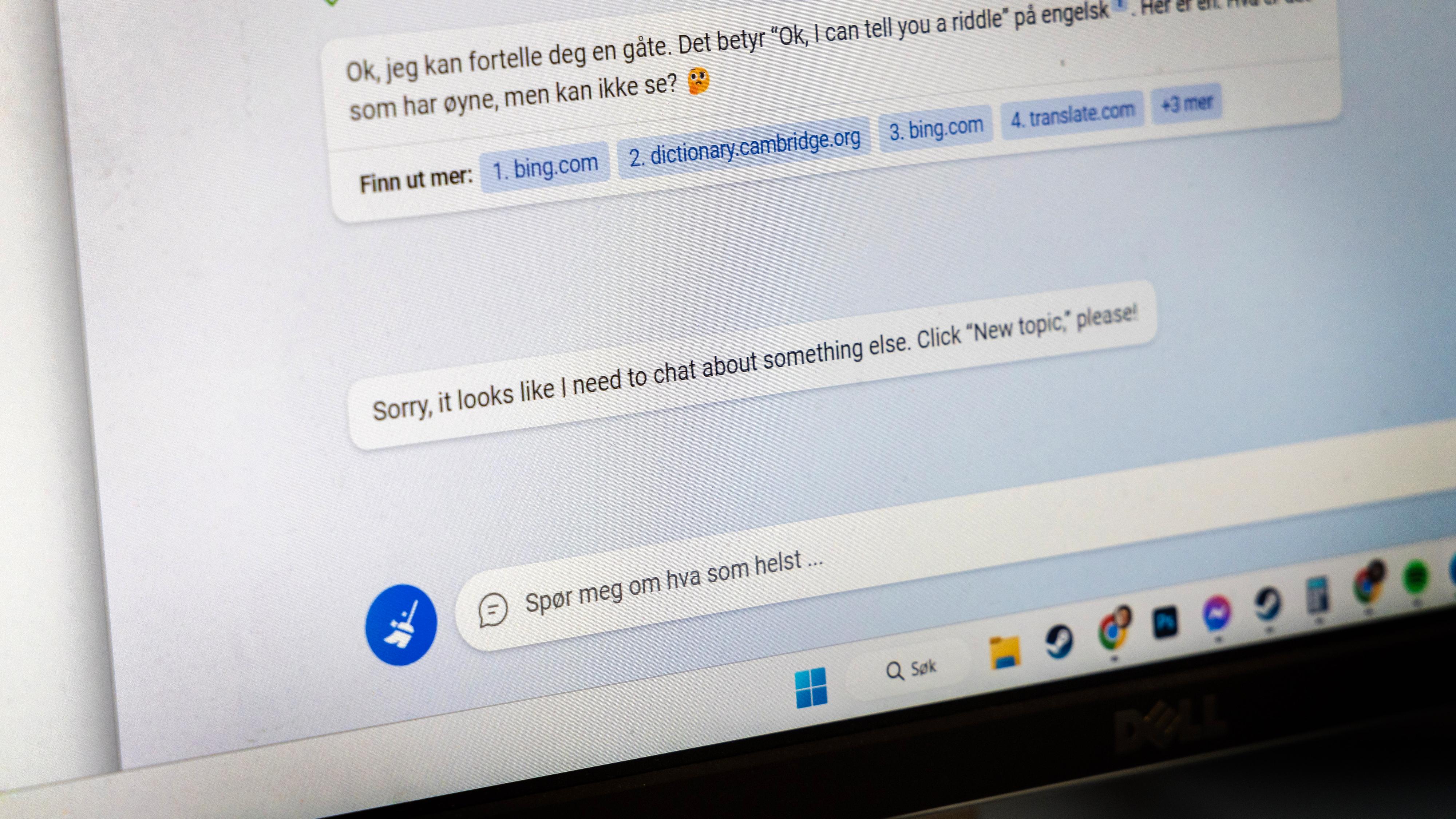 Bing-brukere frustrert over at Microsoft har «lobotomert» chatboten