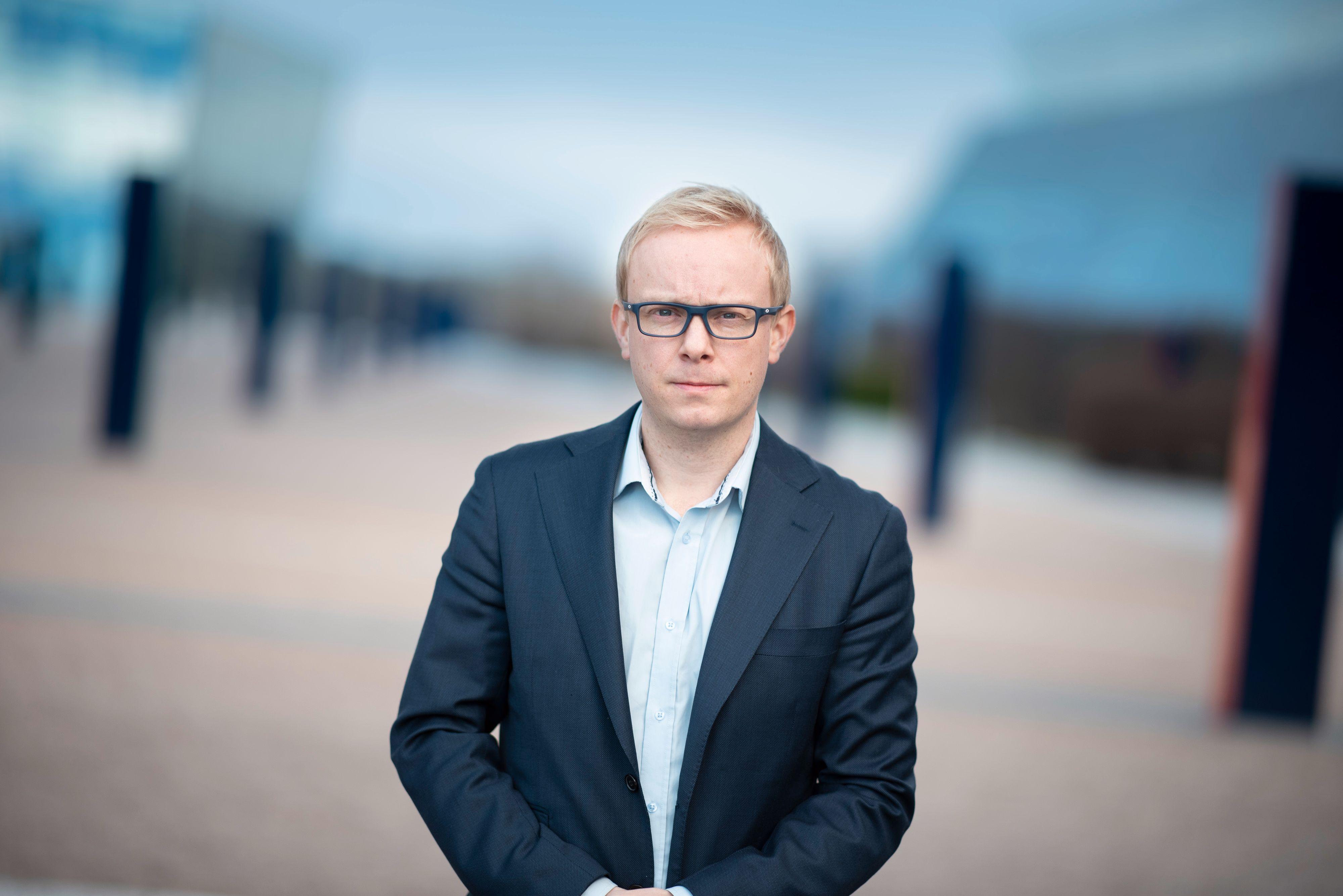 Magnus Line, informasjonssjef i Telenor Norge. 