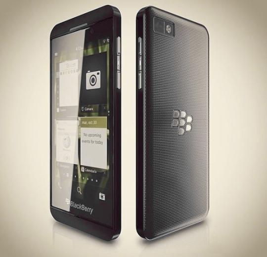 Slik ser BlackBerrys fremtidshåp ut. Z10 har stor berøringsskjerm, og helt nye menyer.Foto: BlackBerry
