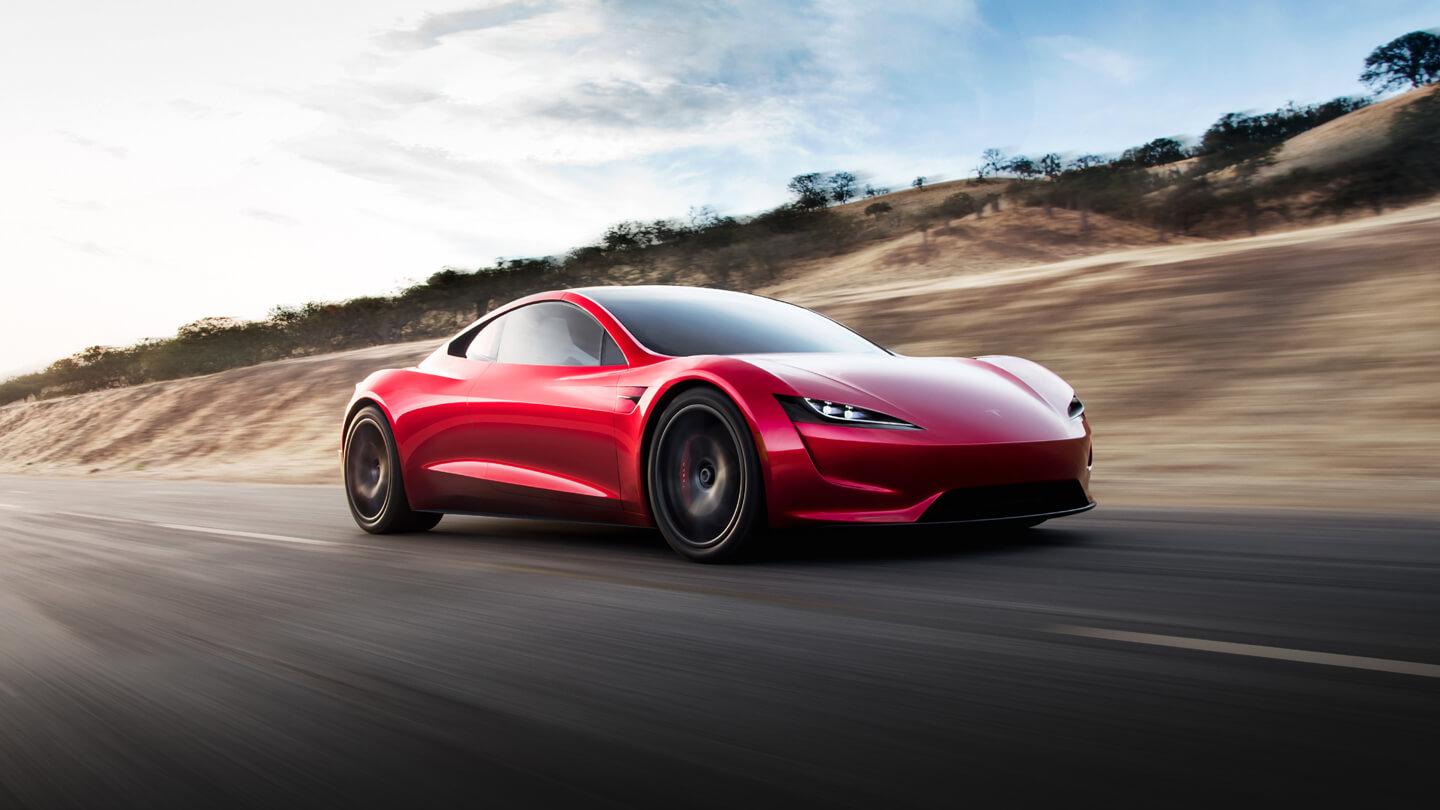 Tesla Roadster ble først vist frem i slutten av 2017, men er fortsatt langt unna produksjon.