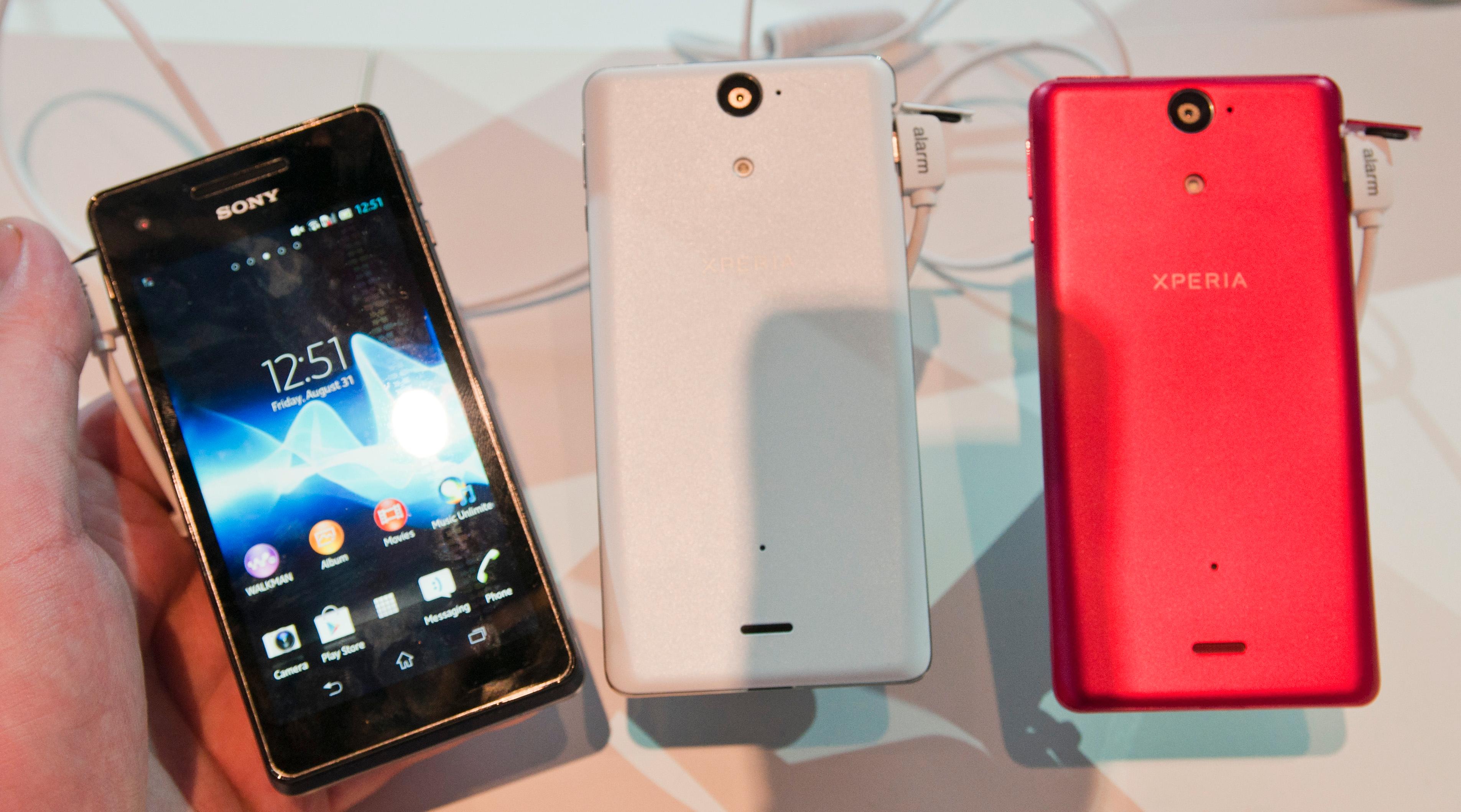 Sony Xperia V er vanntett og støtter de norske 4G-frekvensene.