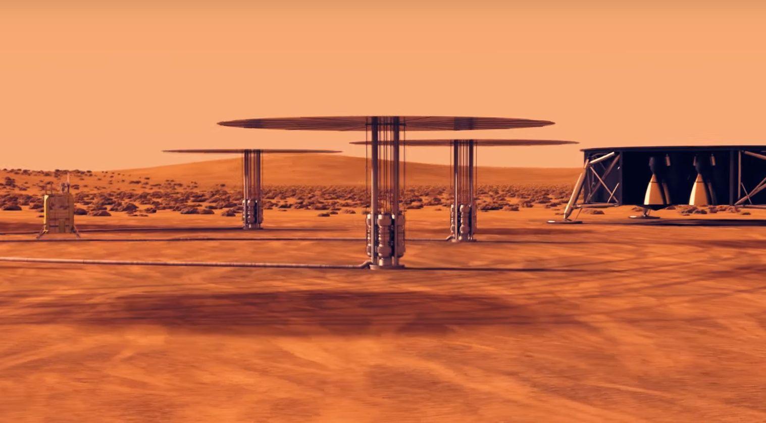 Dette kan bli energikilden til den første Mars-kolonien
