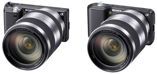 Sony NEX-3 og NEX-5 er blant kameraene som nå støttes av Apple-programvare.