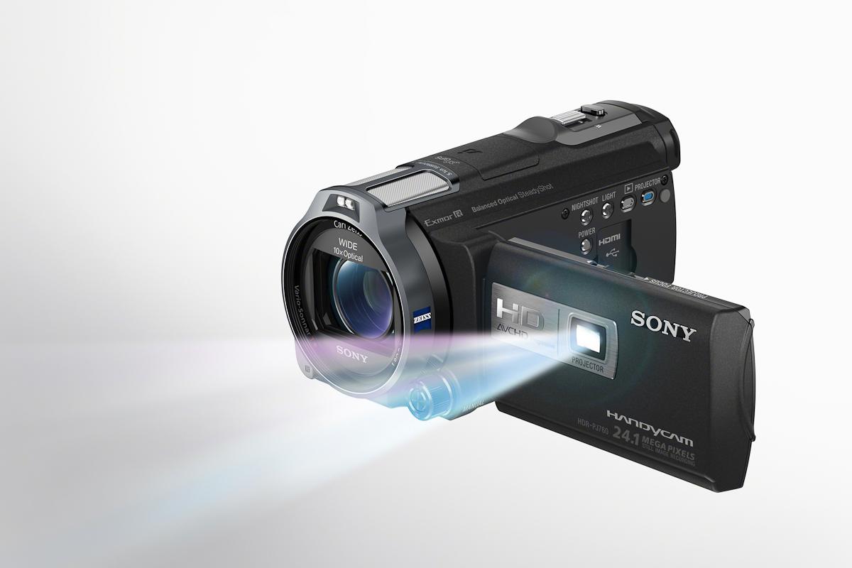 Foruten 3D, satser også Sony på direkte visning av filmer via innebygget miniprojektor.