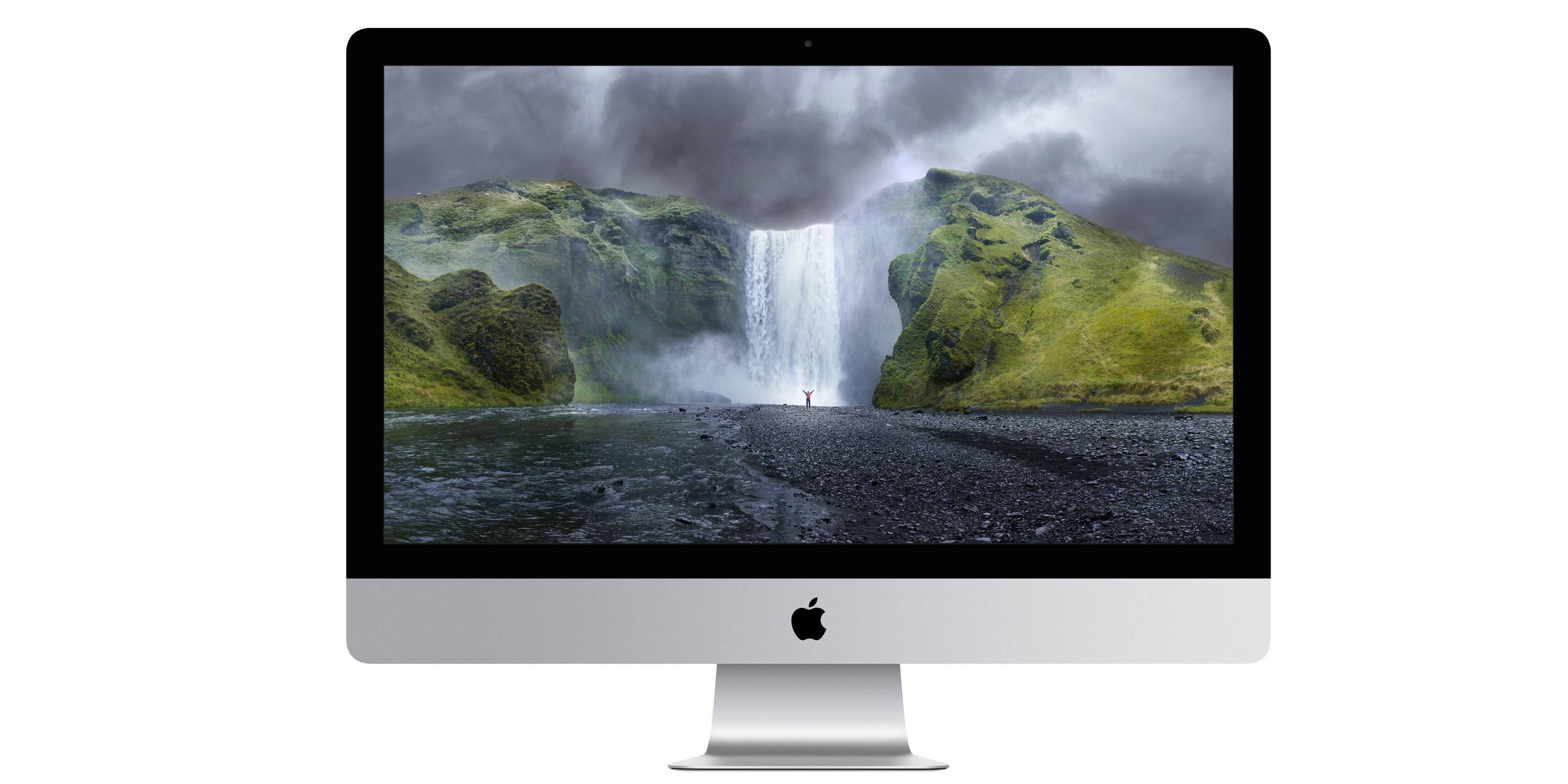 iMac har fått en temmelig rå skjerm med 5K-oppløsning.Foto: Apple