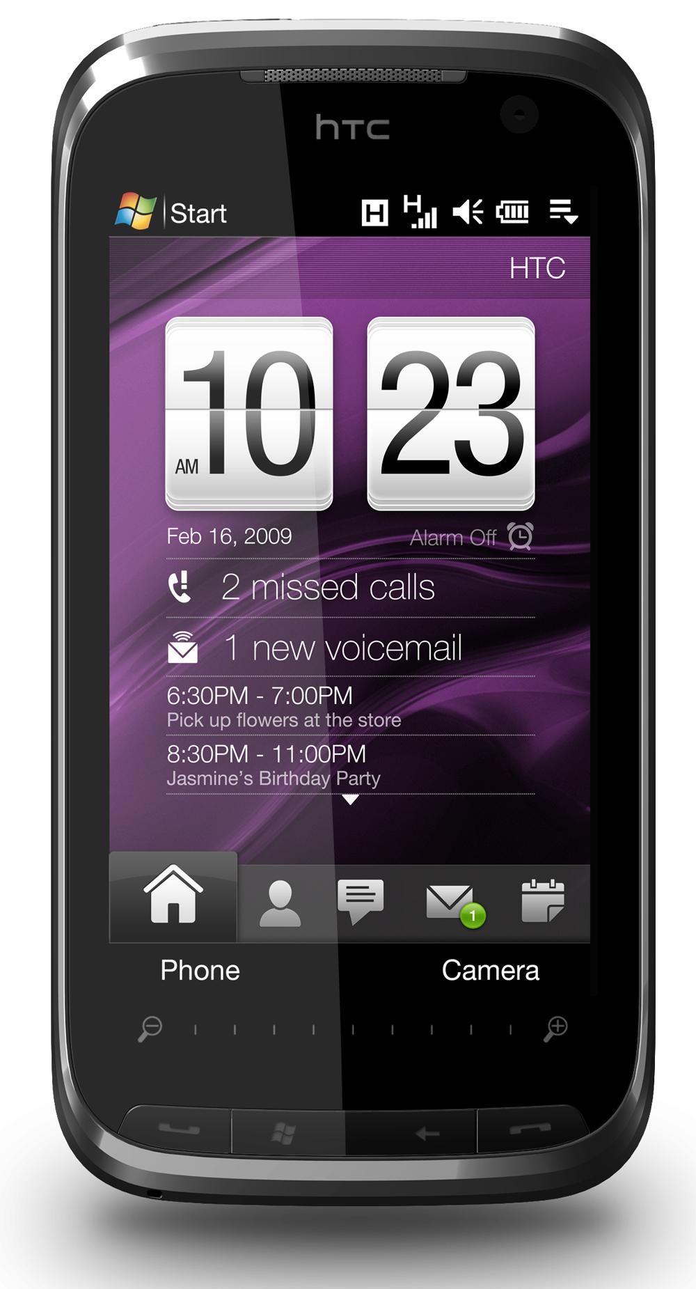 HTC Touch Pro 2 beskrives som veldig stor.
