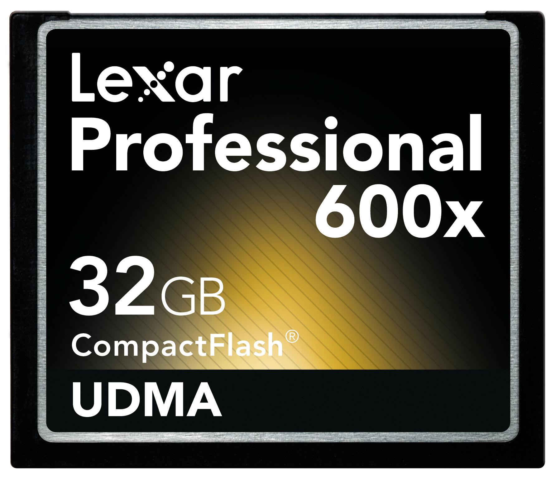 RASKEST: Lexars 32GB 600x gir en hastighet på 90MB/s. Men det tar vel ikke så lang tid før det kommer noe ennå større og raskere.