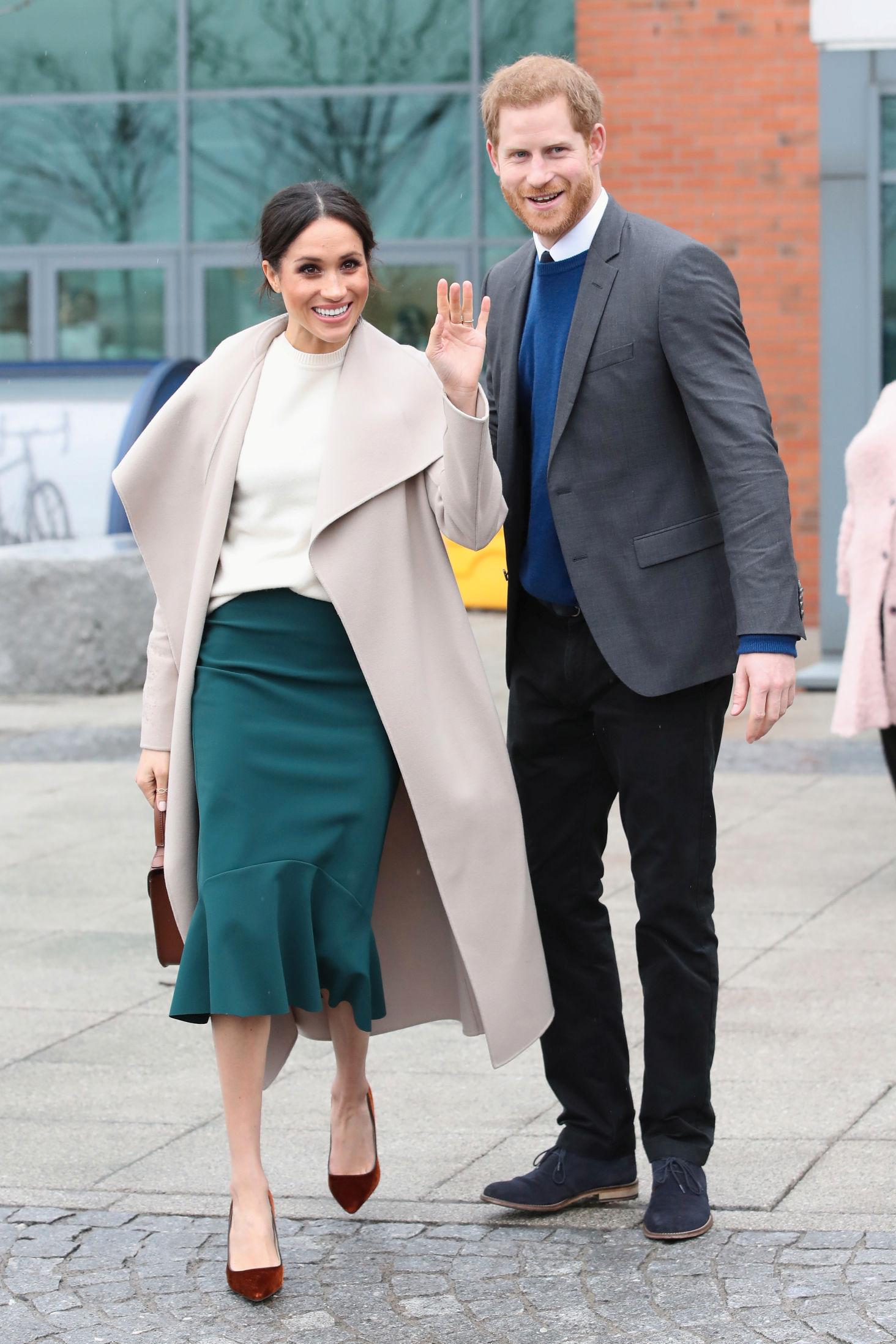 FORLOVET: Meghan Markle og prins Harry gifter seg i mai. Foto: Chris Jackson/Pool via Reuters