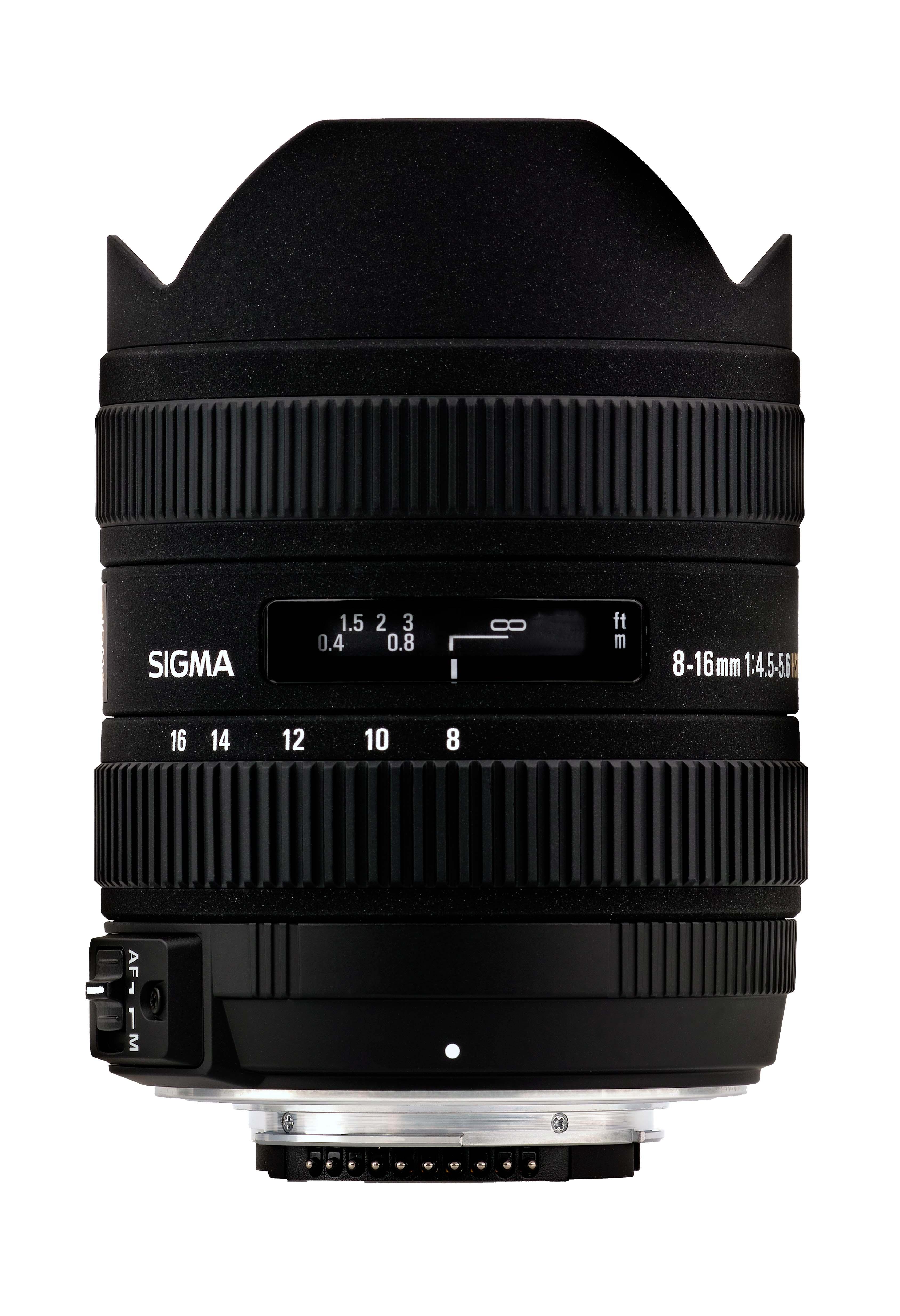 8-16mm F4.5-5-6 DC HSM for Canon.Foto: Sigma