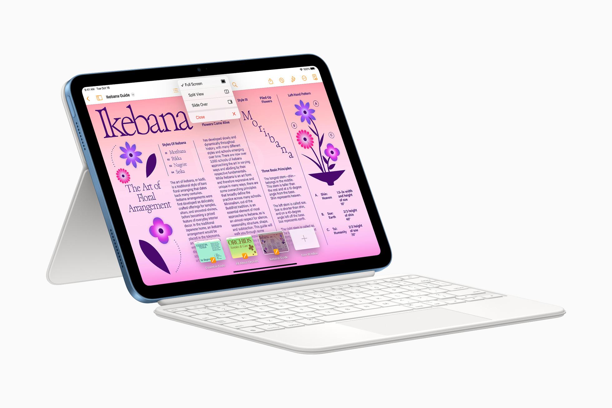 Et nytt Magic Keyboard hører selvfølgelig til når iPad får nytt design. 
