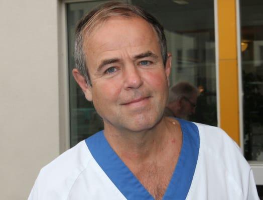 Wilhelm Graf, överläkare och professor i gastrointestinal kirurgi, på Akademiska sjukhuset i Uppsala.