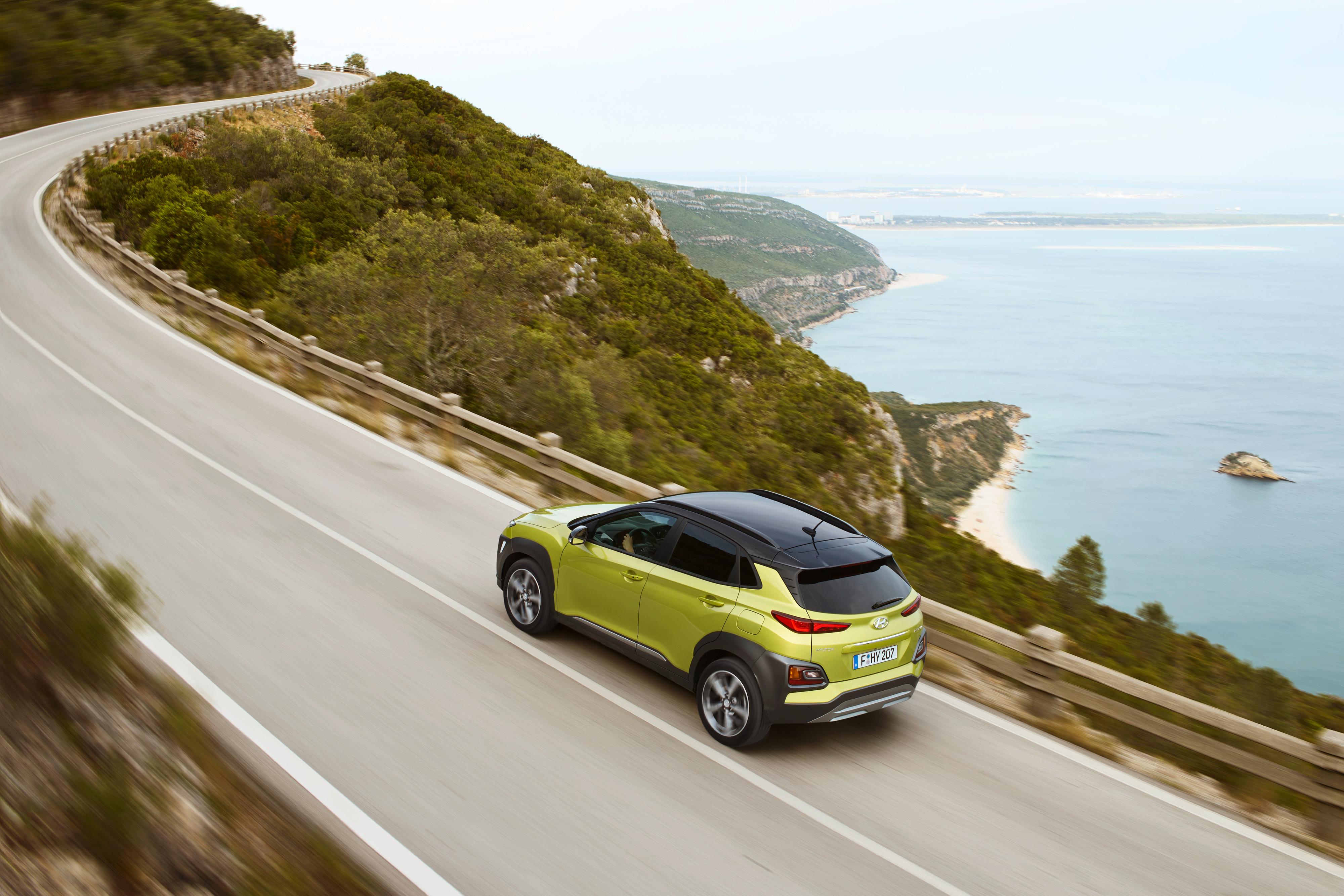 Kona er den første fullelektriske kompakt-SUV-en på markedet, ifølge Hyundai.