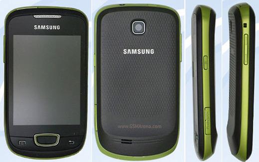 Også denne ble omtalt som Galaxy Mini. Sannsynligvis har den modellbetegnelse S5570.