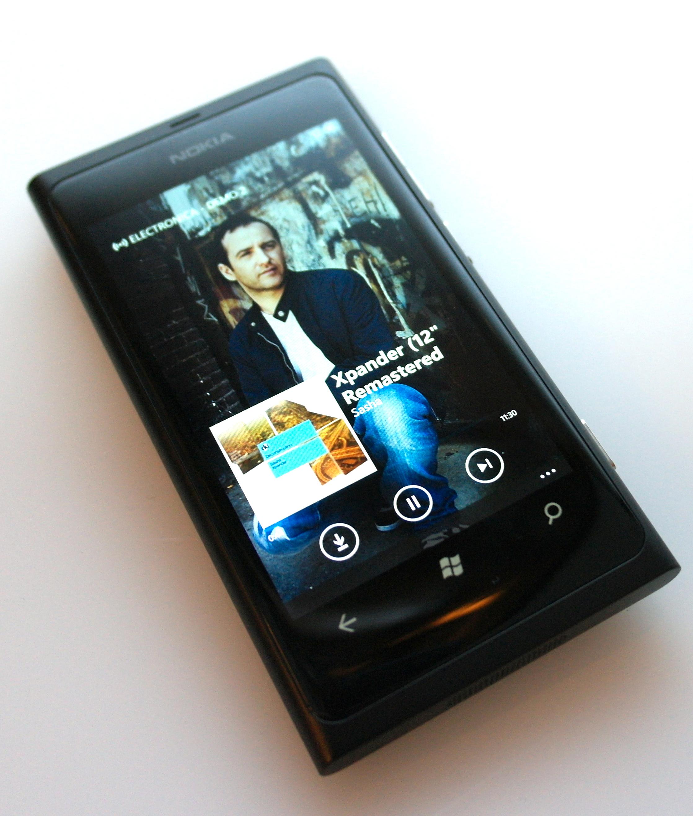 Slik ser Nokias musikktjeneste ut på Windows Phone 7.5.