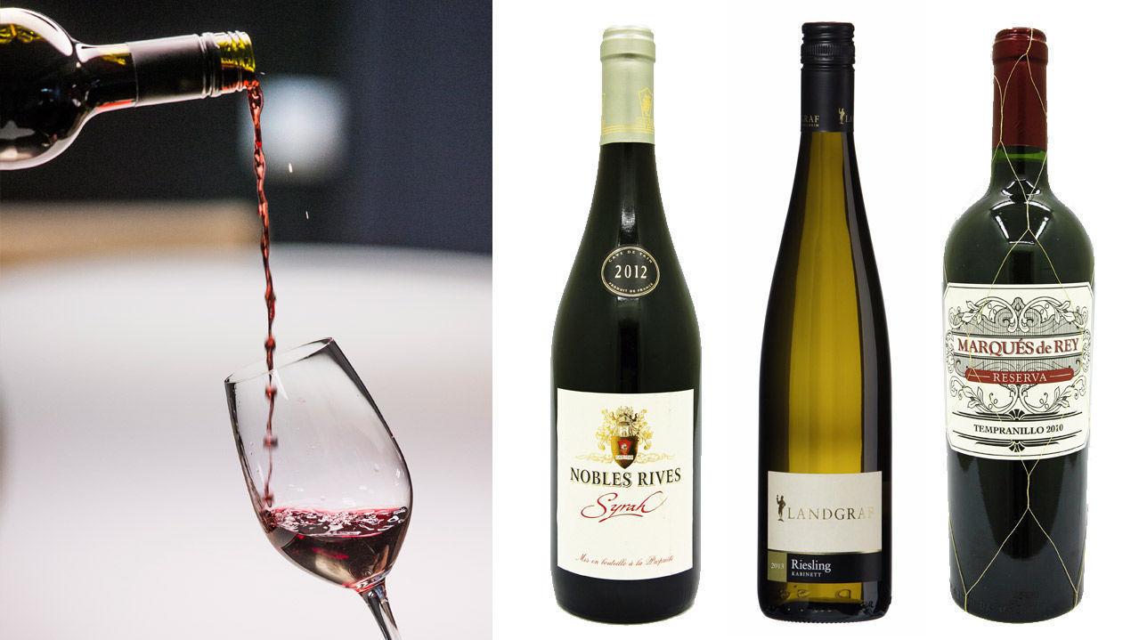 BEST OG BILLIG: Gode viner trenger ikke å koste dyrt. Her noen av de beste på polet nå. Foto: Frode Hansen/VG/Produsentene