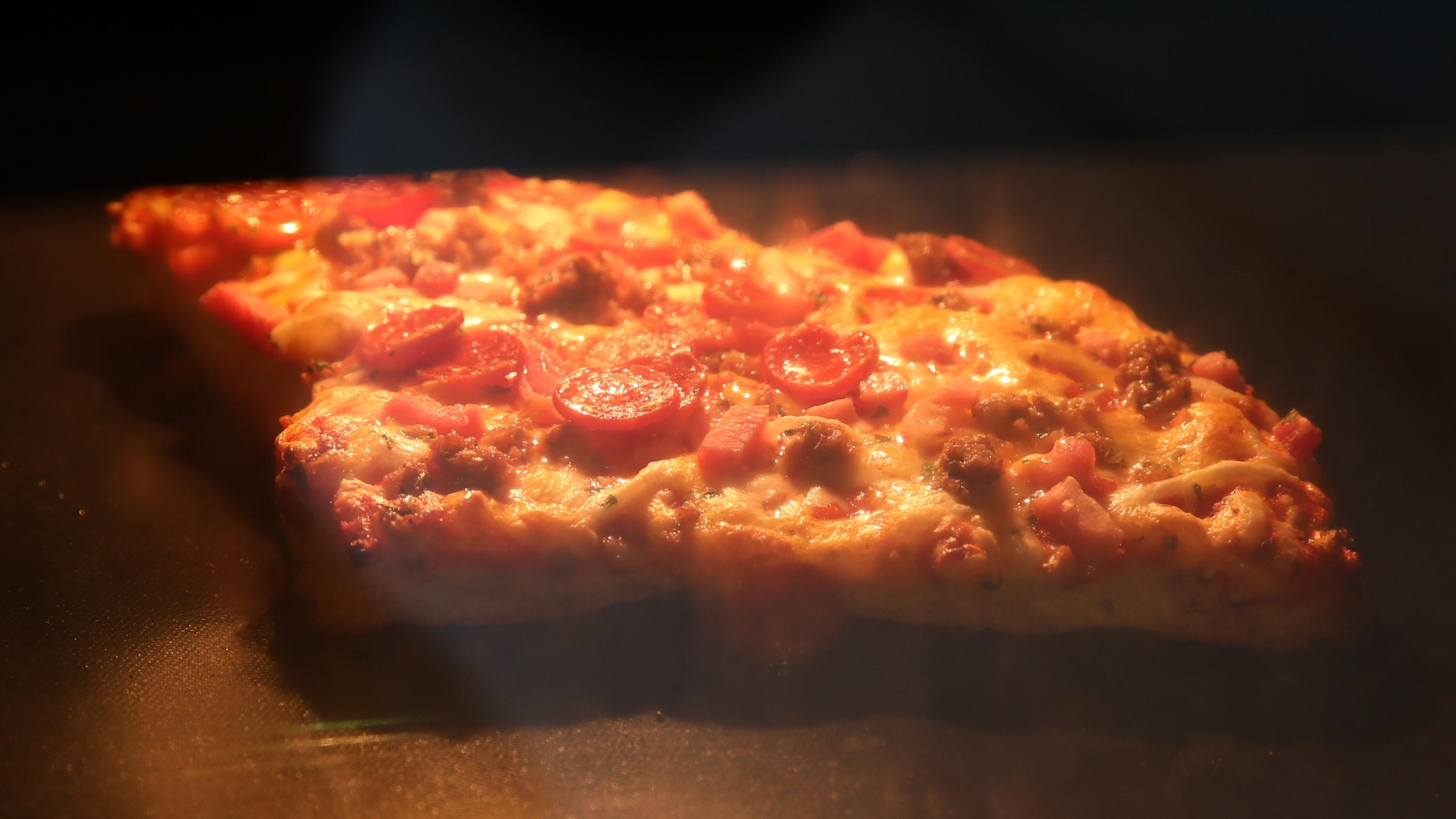En enslig pizzabit i stekeovnen er ikke særlig energismart.