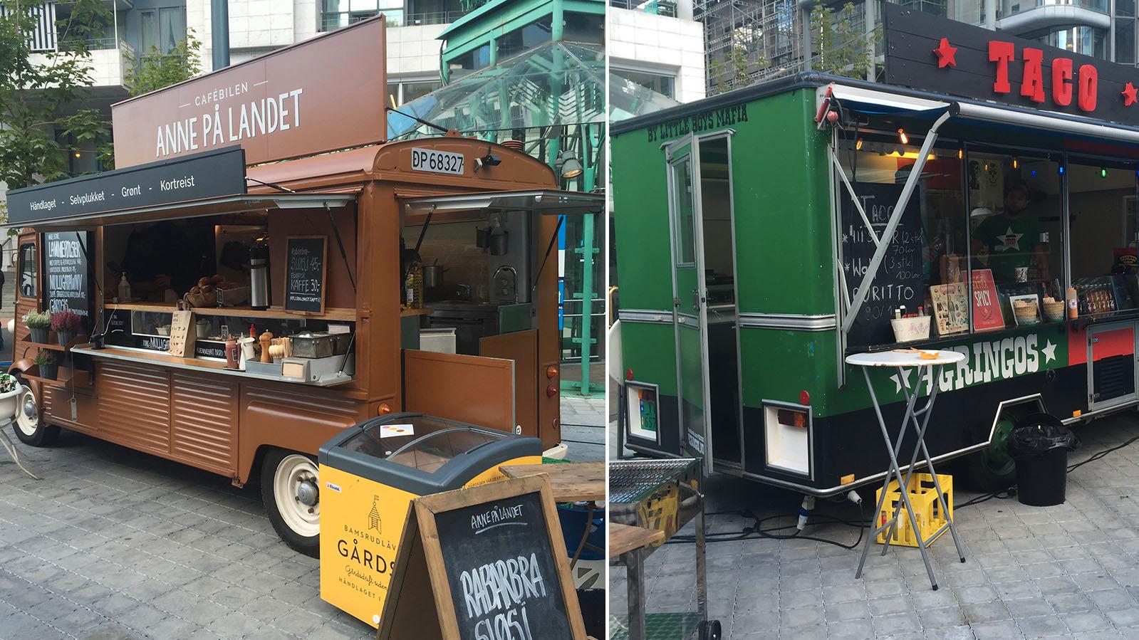 NOE FOR ENHVER: Du får både norsk og meksikansk gatemat i food trucksene på Matstreif. Foto: Godt.no.