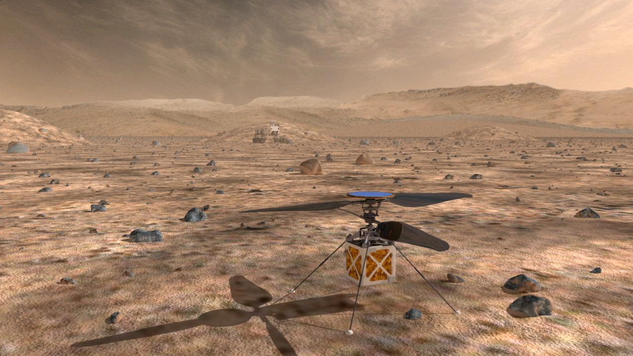 Nå skal NASA sende selvstyrte droner til Mars