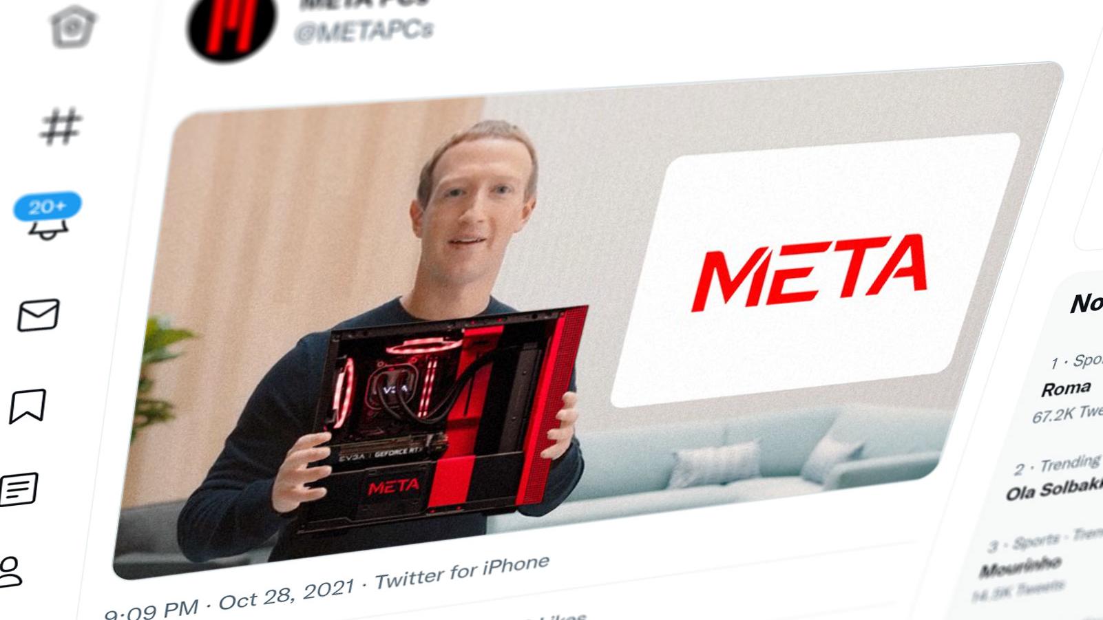 Hevder de het Meta før Facebook byttet navn